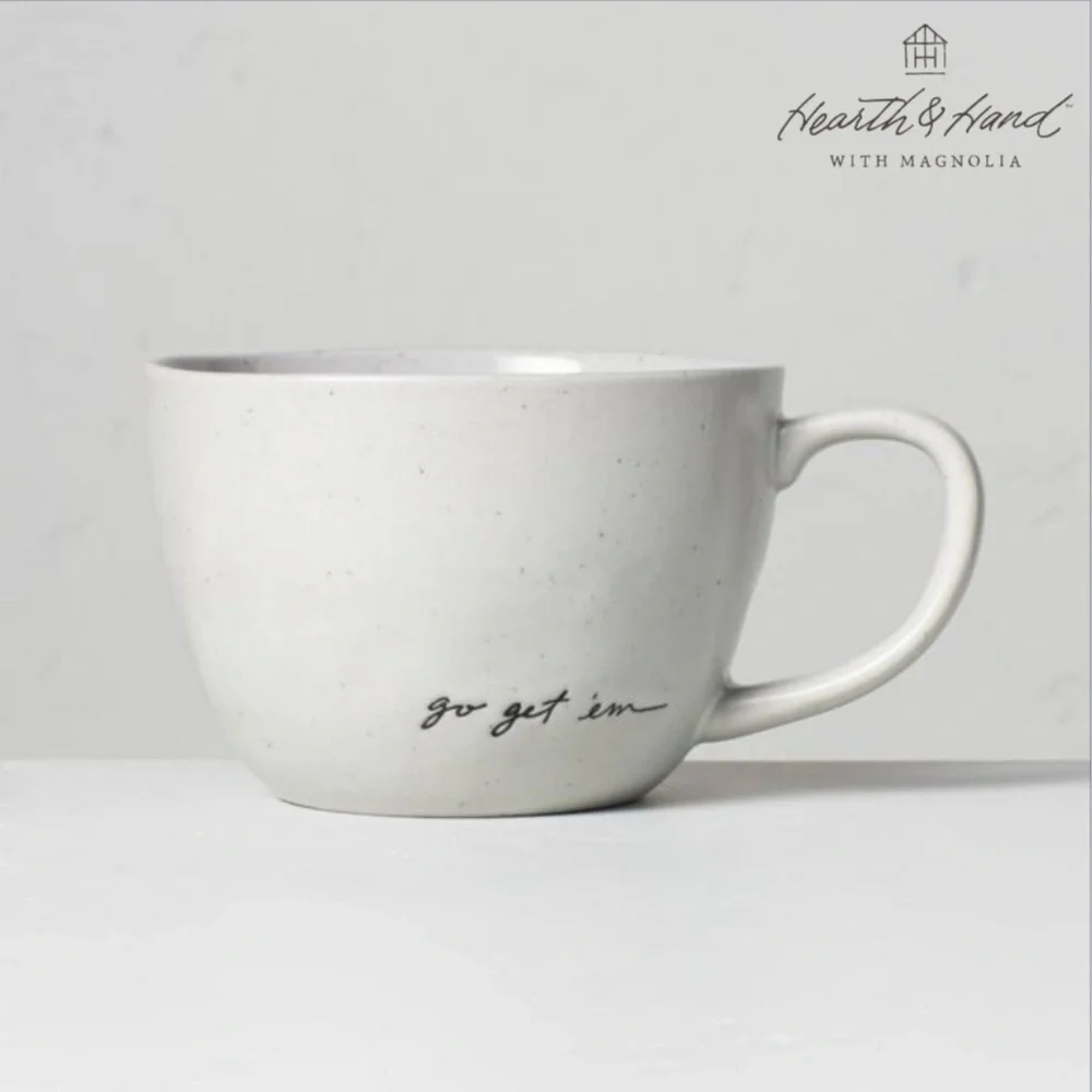 'Go Get Em' Speckled Stoneware Mug - Hearth & Hand with Magnolia